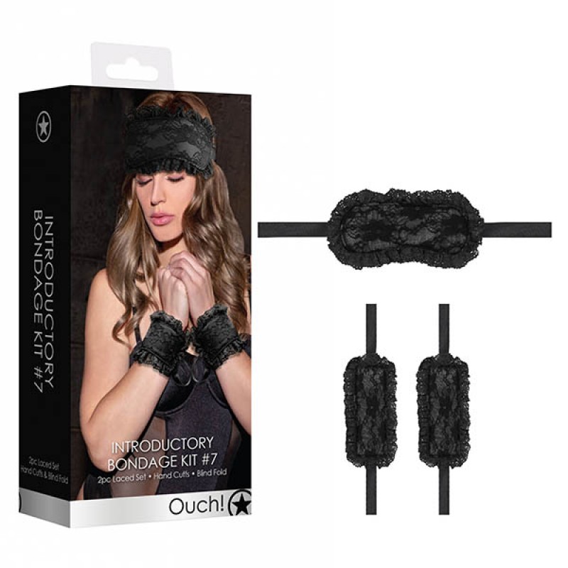 Ouch! Introductory Bondage Kit #7 - Black